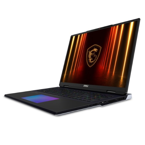 MSI Titan 18 HX AI A2XWIG 616US Intel Core Ultra 9 285HX Laptop 18" UHD+ 64 GB DDR5-SDRAM 4 TB SSD NVIDIA GeForce RTX 5080 Wi-Fi 7 (802.11be) Windows 11 Pro Black