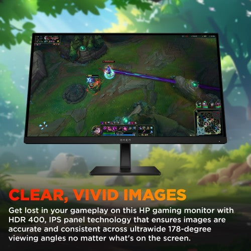 HP OMEN 27 inch QHD 180Hz Gaming Monitor - 27q G2