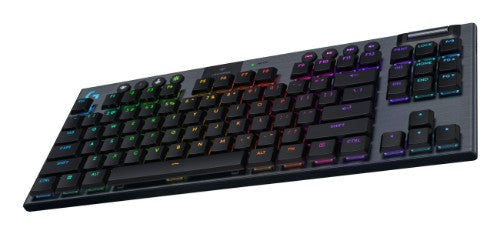 Logitech G 920-012743 keyboard Gaming RF Wireless + Bluetooth QWERTY English Black