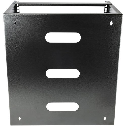 StarTech.com WALLMNT12 rack cabinet 12U Wall mounted rack Black