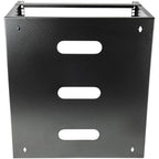 StarTech.com WALLMNT12 rack cabinet 12U Wall mounted rack Black