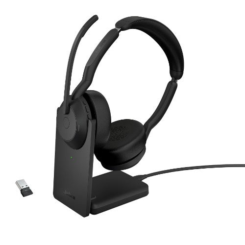 Jabra Evolve2 55 Headset Wireless Head-band Office/Call center USB Type-C Bluetooth