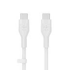 Belkin BOOST↑CHARGE Flex USB cable 118.1" (3 m) USB 2.0 USB C White