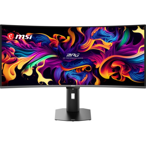 MSI MPG 341CQR QD-OLED X36 computer monitor 34" 3440 x 1440 pixels UltraWide Quad HD Black