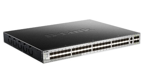 D-Link DGS-3130-54S Managed L3 Black, Gray