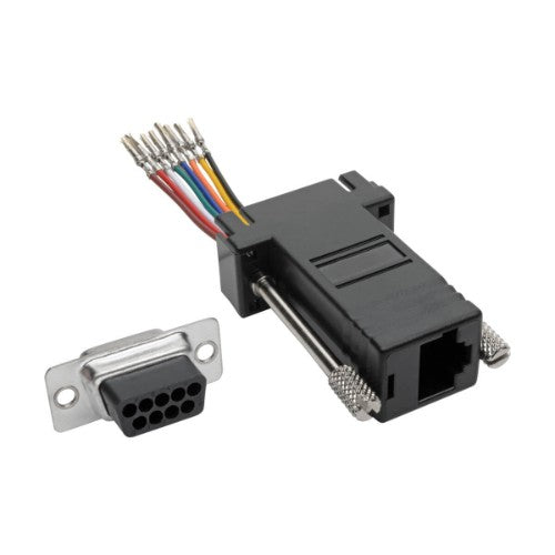 Tripp Lite P440-89FF cable gender changer DB9 RJ45 Black