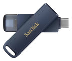 SanDisk iXpand USB flash drive 64 GB USB Type-C / Lightning 3.2 Gen 1 (3.1 Gen 1) Blue