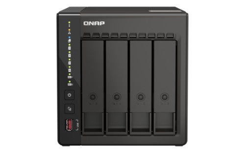 QNAP QVP-41C-US NAS/storage server Tower Intel® Celeron® J6412 8 GB DDR4 0 TB Black