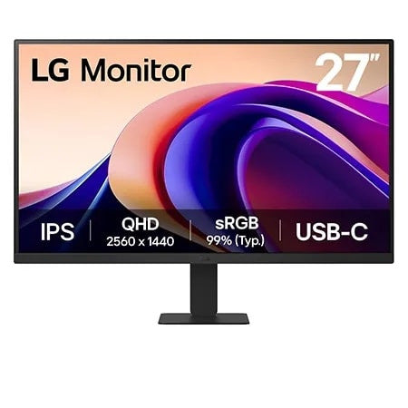 LG 27BQ410B-B 27" Class WQHD LCD Monitor - 16:9 - Black