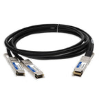 AddOn Networks MCP7H60-W001R30-AO InfiniBand/fibre optic cable 39.4" (1 m) QSFP-DD 2xQSFP56 Black