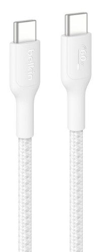 Belkin CAB024FQ1MWH USB cable USB 2.0 39.4" (1 m) USB C White