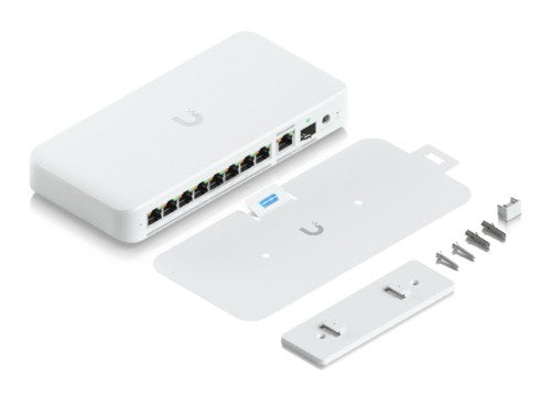 Ubiquiti UniFi Flex 2.5G PoE Managed L2 2.5G Ethernet (100/1000/2500) Power over Ethernet (PoE) Desktop/Wall-Mounting White
