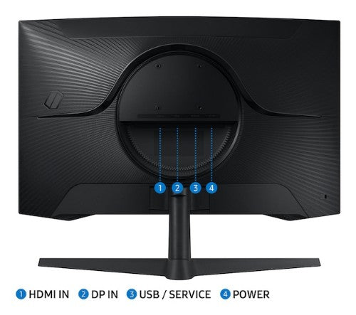 Samsung S27Cg552En G55C Series Led Monitor Gaming Curved 27" 2560 X 1440 Qhd @ 165 Hz