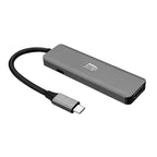Adesso AUH-4020 laptop dock/port replicator Thunderbolt 3 Aluminum