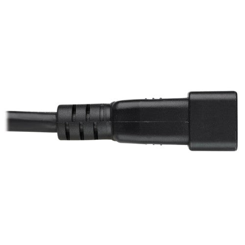 Tripp Lite P032-002-2C13 power cable Black 24" (0.61 m) C13 coupler C20 coupler