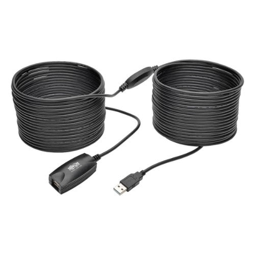 Tripp Lite U026-15M USB cable USB 2.0 590.6" (15 m) USB A 0.48 Gbit/s Black