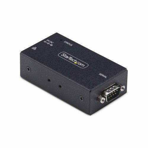 StarTech.com I13-SERIAL-ETHERNET serial converter/repeater/isolator RS-232 RJ-45 Black