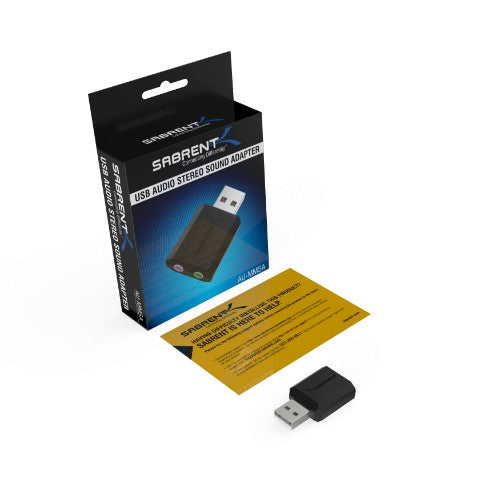 Sabrent AU-MMSA interface cards/adapter 3.5 mm