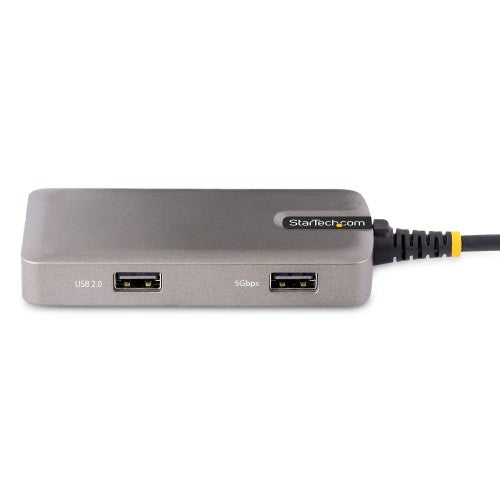 StarTech.com 104B-USBC-MULTIPORT laptop dock/port replicator Wired USB 3.2 Gen 1 (3.1 Gen 1) Type-C Black, Silver