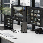StarTech.com 183N-TB5USB4DOCK laptop dock/port replicator Wired Thunderbolt 5 Gray