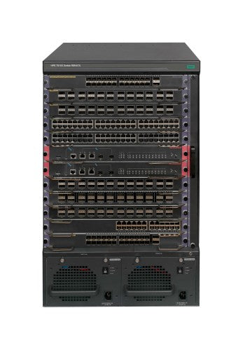 HPE Networking Comware Switch Chassis PoE Ethernet 10 slots 7510X