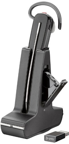 HP Poly Savi 8245 Headset Cradle and Wearing Accessories