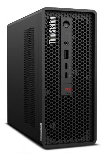 Lenovo ThinkStation P3 Ultra SFF Intel® Core™ i9 i9-14900 64 GB DDR5-SDRAM 2 TB SSD NVIDIA T1000 Windows 11 Pro Mini Tower Workstation Black