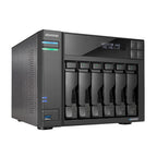 Asustor LOCKERSTOR 6 Gen2 NAS Desktop Intel® Celeron® N5105 8 GB DDR4 HDD ADM Black