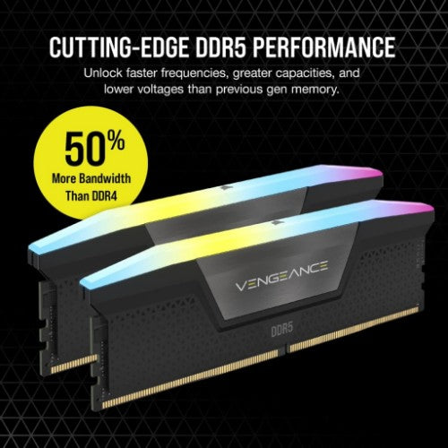 Corsair Vengeance RGB CMH48GX5M2B7200C36 memory module 48 GB 2 x 24 GB DDR5 7200 MHz