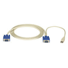 Black Box EHN9000U-0010 KVM cable White 118.1" (3 m)