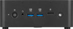 MSI Cubi NUC AI+ 2MG-022US Copilot+ PC Intel Core Ultra 9 288V 32 GB LPDDR5x-SDRAM 1 TB SSD Windows 11 Home Mini PC Black