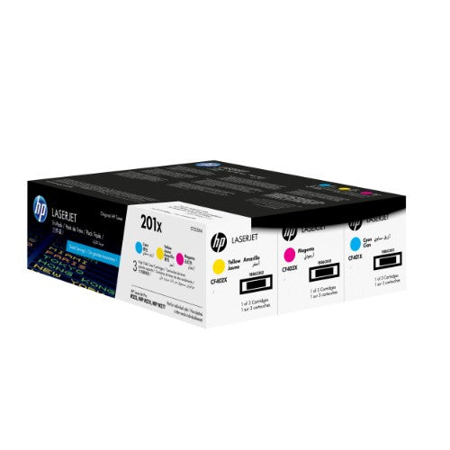 CF253XM (201X) Toner MultiPack, 2.3K pages, Pack qty 3