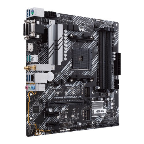 ASUS PRIME B550M-A AC AMD B550 Socket AM4 micro ATX