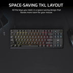 Corsair K70 CORE TKL keyboard Gaming USB Black