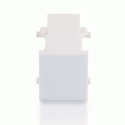 C2G Snap-In Blank Keystone Module White