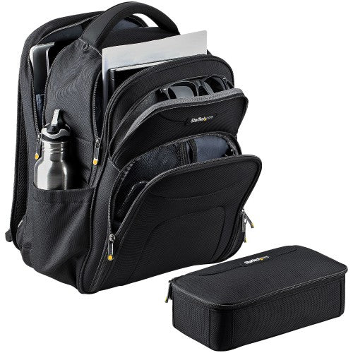 StarTech.com NTBKBAG173 laptop case 17.3" Backpack Black