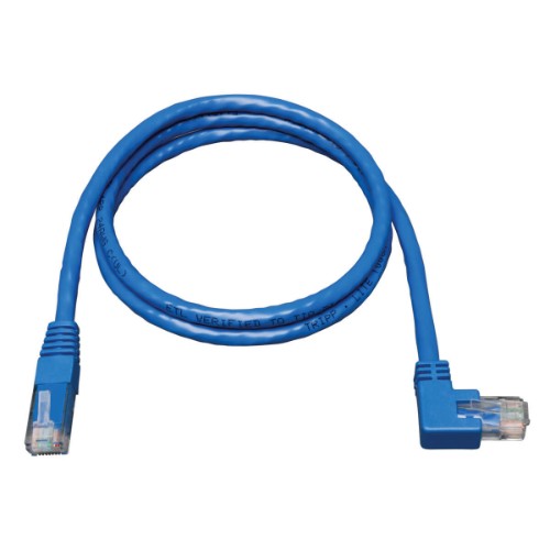 Tripp Lite N204-003-BL-RA networking cable Blue 35.8" (0.91 m) Cat6