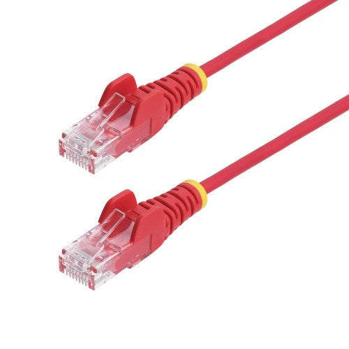 StarTech.com N6PAT3RDS networking cable Red 35.4" (0.9 m) Cat6 U/UTP (UTP)