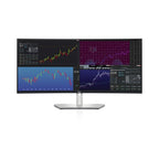 DELL UltraSharp U3824DW LED display 37.5" 3840 x 1600 pixels Wide Quad HD+ LCD Black, Silver