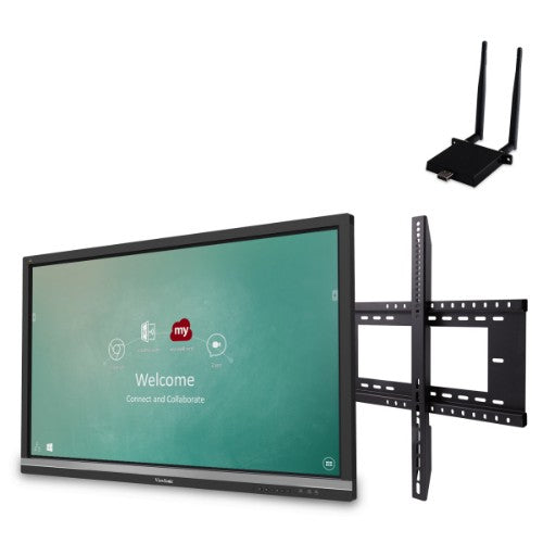 Viewsonic IFP5550-E1 interactive whiteboard 55" 3840 x 2160 pixels Touchscreen Black