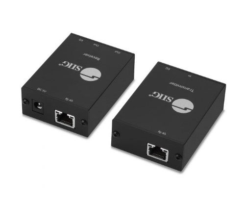 Siig JU-EX0311-S1 network extender Network transmitter Black