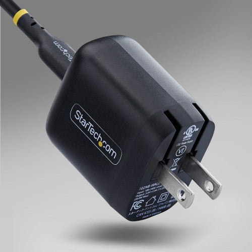 StarTech.com 102NB-WALL-CHARGER mobile device charger Universal Black AC Fast charging Indoor