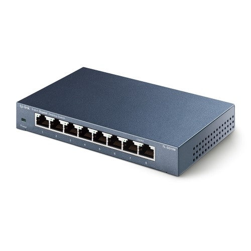 TP-Link TL-SG108 network switch Unmanaged L2 Gigabit Ethernet (10/100/1000) Black - Buy IT Solutions