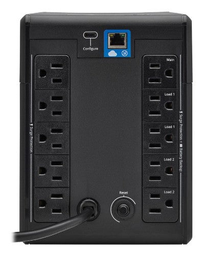 Eaton SMART750LCDTNC uninterruptible power supply (UPS) Line-Interactive 0.75 kVA 500 W 10 AC outlet(s)