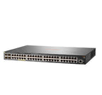 HPE Aruba Networking 2540 48G PoE+ 4SFP+ Managed L2 Gigabit Ethernet (10/100/1000) Power over Ethernet (PoE) 1U Gray