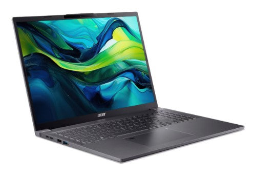 Acer Aspire 16 A16-71MT-53WM Intel Core 5 115U Laptop 16" WUXGA 16 GB LPDDR5x-SDRAM 512 GB SSD Wi-Fi 6 (802.11ax) Windows 11 Home Gray