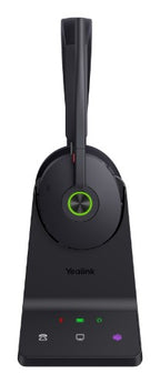 Yealink WH68 Teams Headset Wired & Wireless Head-band Calls/Music USB Type-C Bluetooth Black