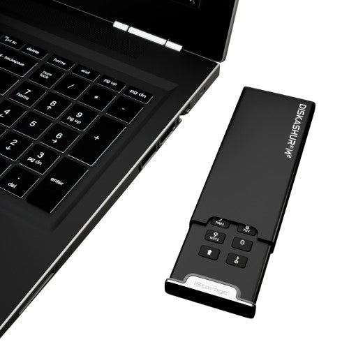 iStorage diskAshur M2 PIN 2 TB USB Type-A / USB Type-C 3.2 Gen 1 (3.1 Gen 1) Black