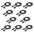 StarTech.com PXT10110PK power cable Black 70.9" (1.8 m) NEMA 5-15P C13 coupler