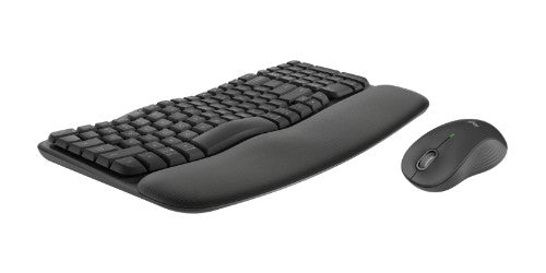 Logitech 920-012059 keyboard Mouse included Home/Office RF Wireless + Bluetooth QWERTY English Graphite